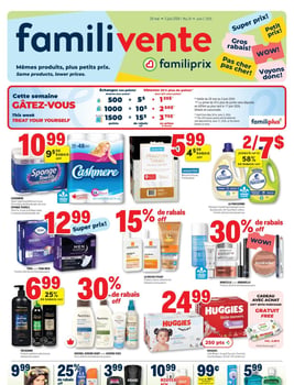 Circulaire Familiprix Circulaire Familiprix